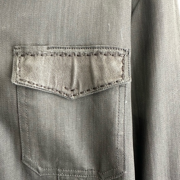 Jaded by Knight Leather/Cotton Jacket Size XL - Picture 13 of 16